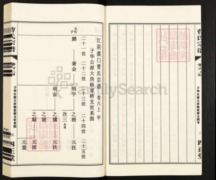 江苏省无锡市江阴市临港街道曹氏四正堂族谱-江阴虞门曹氏宗谱.pdf电子版预览图4