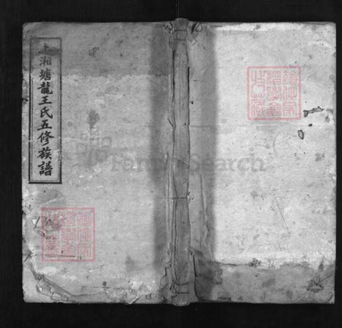 湖南省湘潭市王氏族谱-上湘塘龙王氏五修族谱 [5卷, 首1卷].pdf电子版缩略图