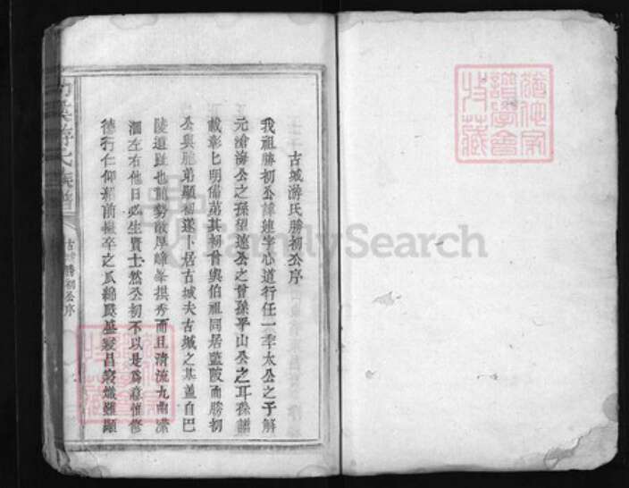 江西省抚州市乐安县游氏族谱-功溪游氏族谱 [不分卷].pdf电子版预览图1