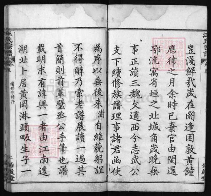 湖北省黄冈市汪氏族谱-汪氏宗谱 [12卷, 首4卷].pdf电子版预览图2