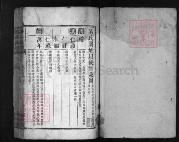 湖南省湘潭市湘乡市湘乡易氏族谱-易氏族谱 [残卷, 不分卷].pdf电子版预览图1