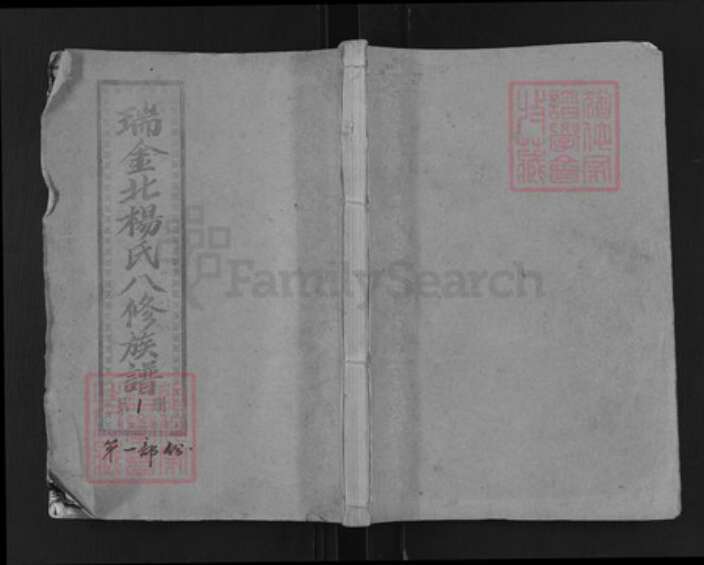 江西省赣州市瑞金市杨氏族谱-瑞金北关杨氏八修族谱.pdf电子版缩略图