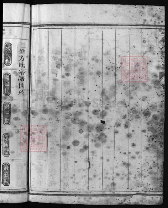 浙江省方氏族谱-三峰方氏宗谱 [5卷].pdf电子版预览图3