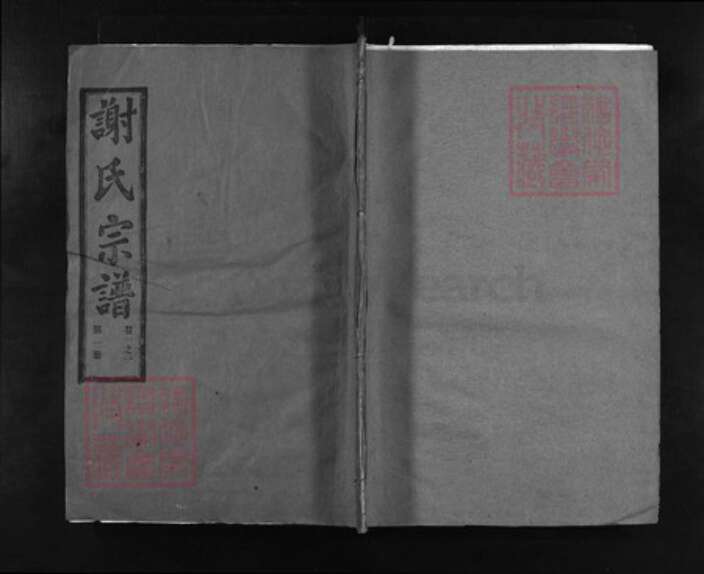 湖北省黄冈市蕲春县湖北省鄂州市谢氏族谱-谢氏宗谱 [卷数杂异].pdf电子版缩略图