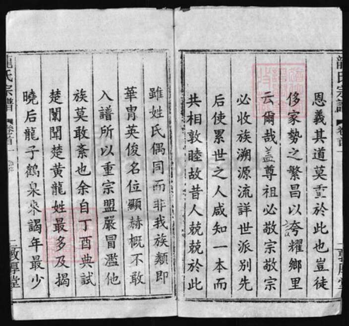 湖北省黄冈市黄州区龙氏族谱-龙氏宗谱 [68卷, 首7卷].pdf电子版预览图2