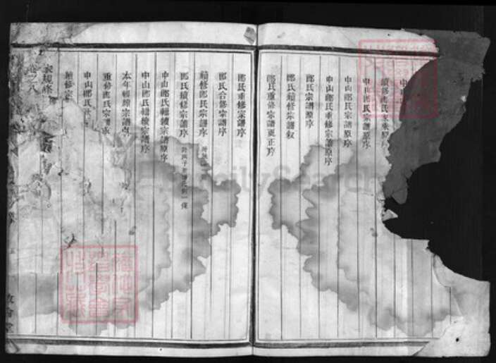 浙江省郎氏族谱-中山郎氏宗谱[5卷].pdf电子版预览图1