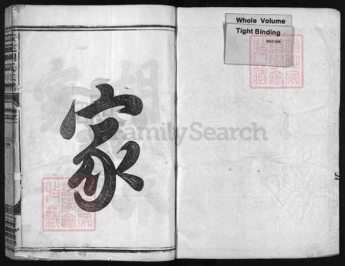 浙江省胡氏族谱-安定胡氏宗谱 [8卷].pdf电子版预览图1