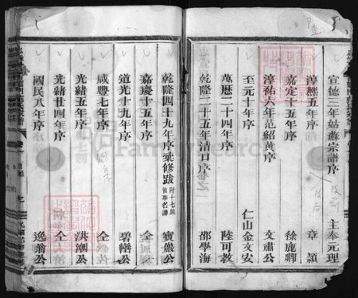 浙江省范氏族谱-忠宣房瀫西龙门范氏家谱 [29卷].pdf电子版预览图2