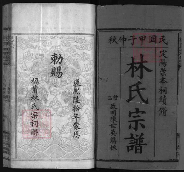 江西省上饶市林氏族谱-林氏宗谱 [不分卷].pdf电子版预览图1