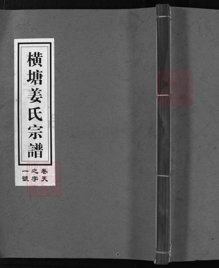 浙江省姜氏族谱-横塘姜氏宗谱 [8卷].pdf电子版缩略图