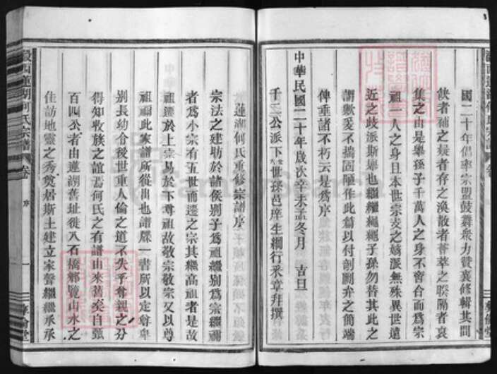 浙江省何氏族谱-瀫西莲湖何氏宗谱 [卷数混乱].pdf电子版预览图3