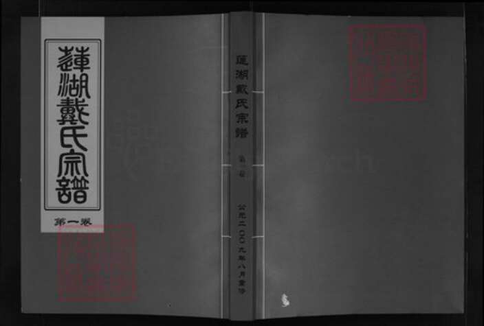 浙江省戴氏族谱-莲湖戴氏宗谱 [12卷].pdf电子版缩略图