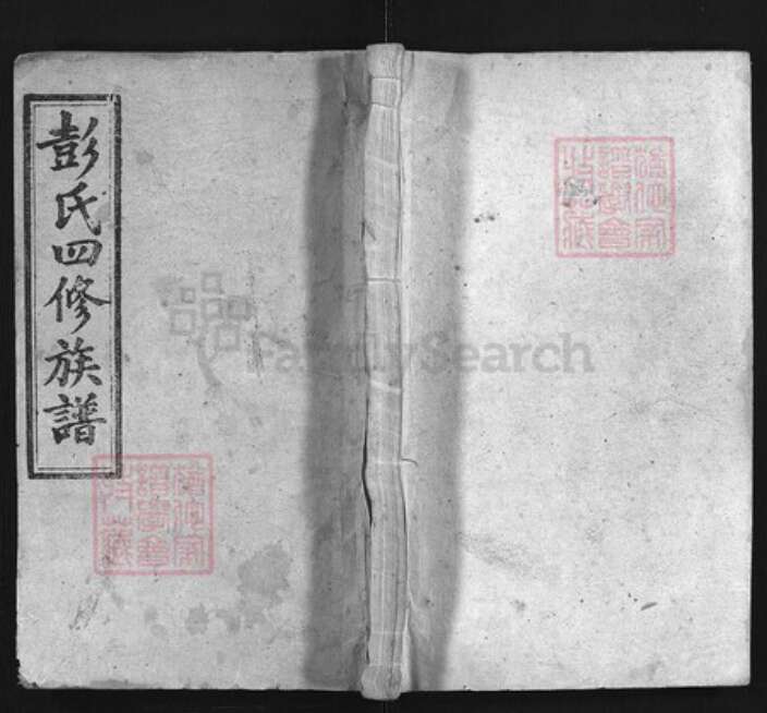 湖南省邵阳市邵阳县彭氏族谱-彭氏四修族谱 [25卷,首末各3卷].pdf电子版缩略图