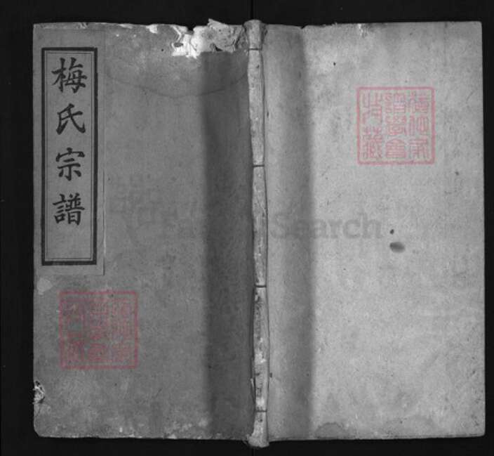 湖北省黄冈市黄州区梅氏族谱-梅氏宗谱 [残卷].pdf电子版缩略图