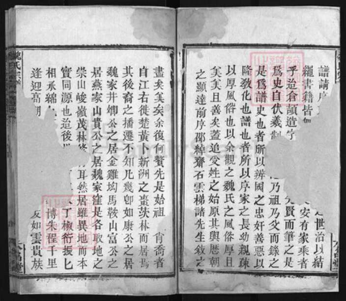 湖北省黄冈市黄州区魏氏族谱-魏氏宗谱.pdf电子版预览图2