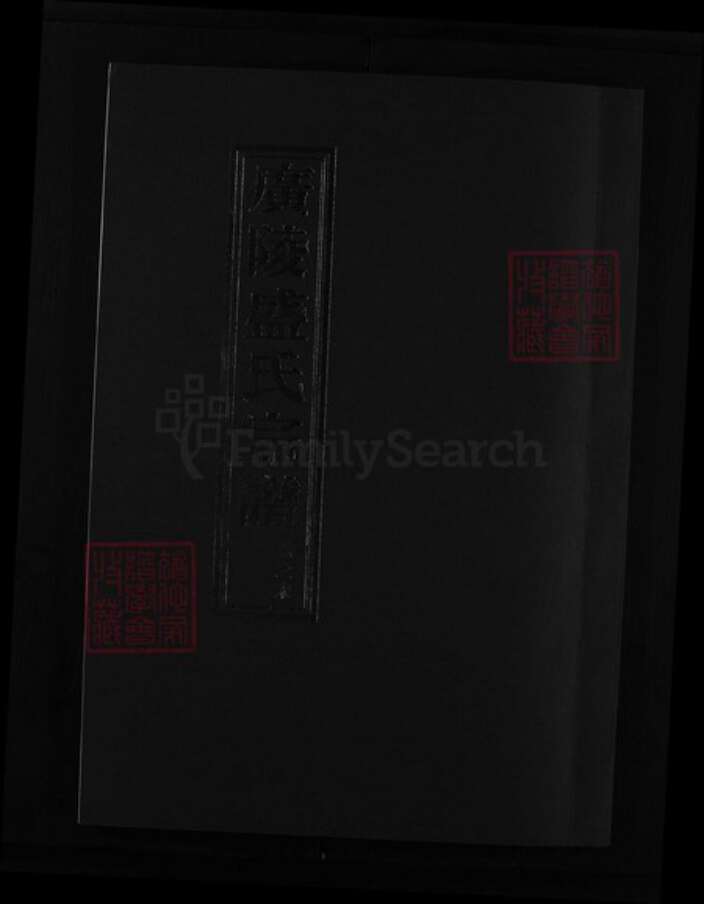 浙江省盛氏族谱-广陵盛氏宗谱 [10卷,首末各1卷].pdf电子版缩略图