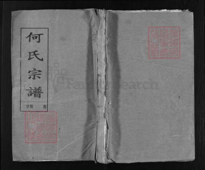 湖北省黄冈市黄州区何氏族谱-何氏宗谱 [61卷, 卷首1].pdf电子版缩略图