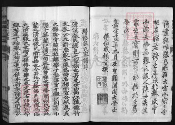 浙江省张氏族谱-清溪张氏家谱 [16卷].pdf电子版预览图4