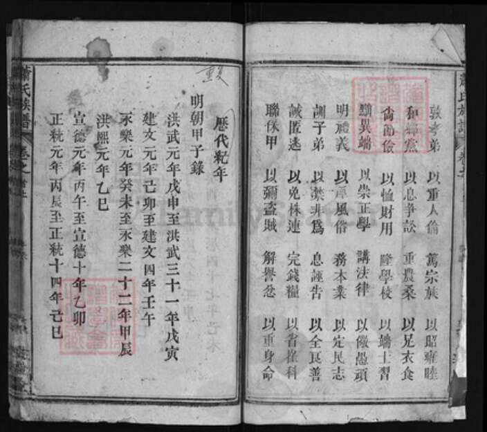 湖北省黄冈市萧氏族谱-萧氏族谱 [10卷,首上中下卷].pdf电子版预览图4