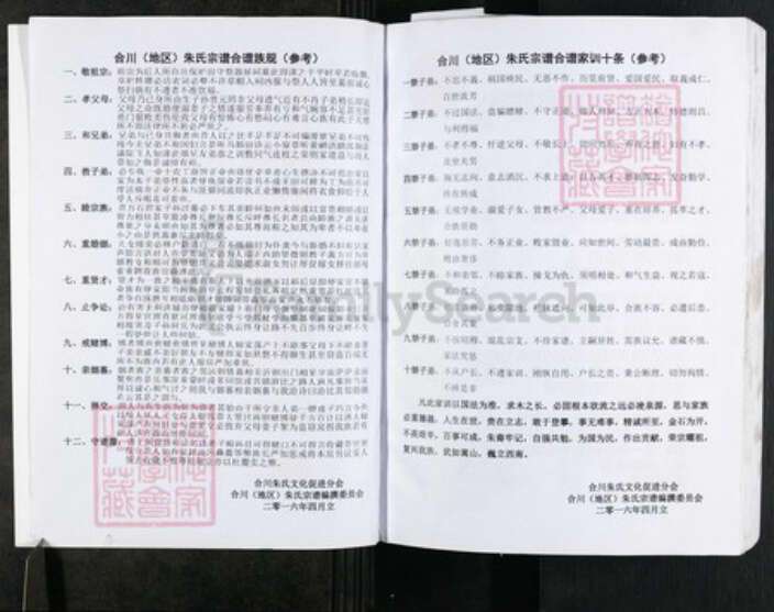 重庆市合川区朱氏白鹿堂族谱-合川(地区)朱氏宗谱.pdf电子版预览图3