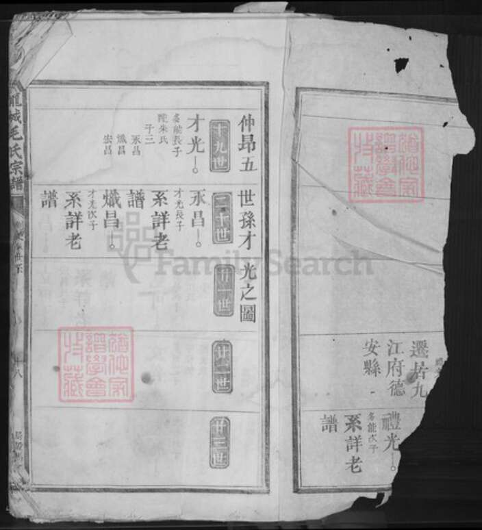 江西省吉安市吉水县八都镇毛氏族谱-龙城毛氏三派宗谱.pdf电子版预览图1