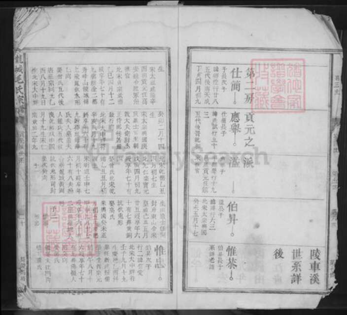 江西省吉安市吉水县八都镇毛氏族谱-龙城毛氏三派宗谱.pdf电子版预览图3