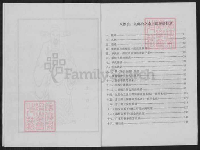 江西省赣州市于都县禾丰镇华氏京瑛堂族谱-华氏族谱.京一郎世系首修.pdf电子版预览图4