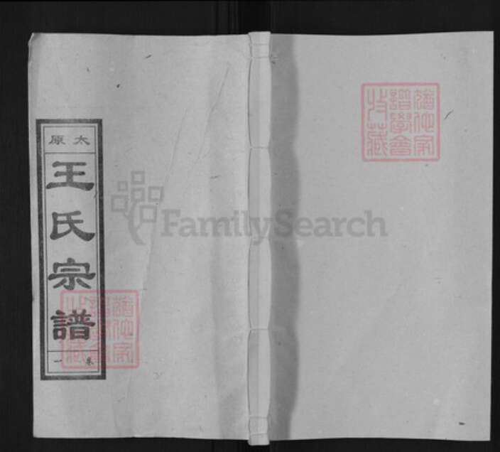 安徽省安庆市怀宁县王氏笃本堂族谱-太原王氏宗谱.pdf电子版缩略图