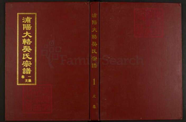 浙江省杭州市萧山区吴氏族谱-浦阳大辂吴氏宗谱.pdf电子版缩略图