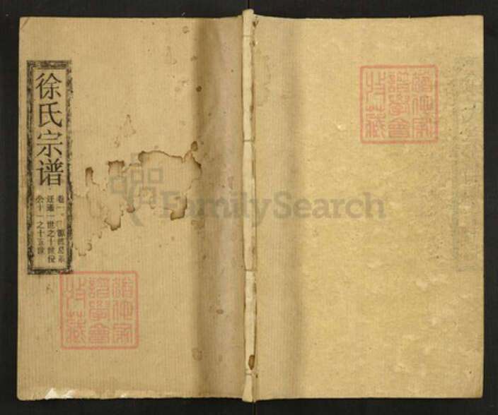 湖北省咸宁市通城县徐氏族谱-徐氏宗谱.pdf电子版缩略图