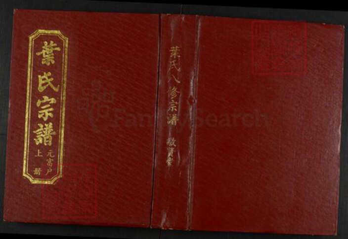 湖北省黄冈市罗田县叶氏族谱-叶氏八修宗谱.元富户[上下册].pdf电子版缩略图