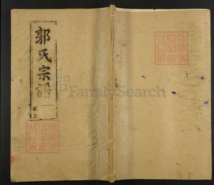 江西省上饶市郭氏族谱-郭氏宗谱.pdf电子版缩略图