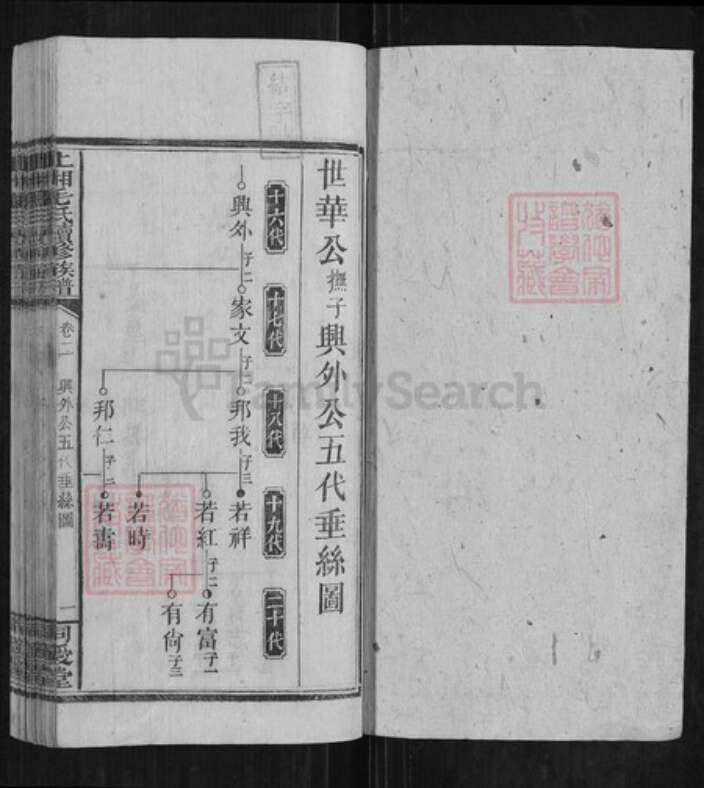 湖南省怀化市信道侗族自治县播阳镇毛氏同爱堂族谱-上湘毛氏续修族谱.pdf电子版预览图1