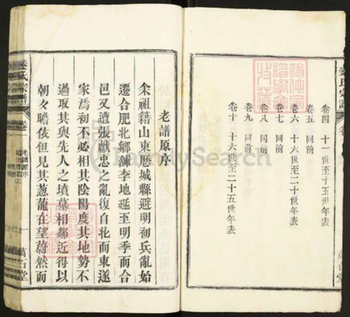 湖北省黄冈市秦氏族谱-秦氏宗谱.pdf电子版预览图4