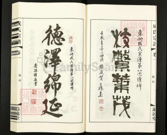 湖北省孝感市汉川市成氏族谱-成氏宗谱.pdf电子版预览图4