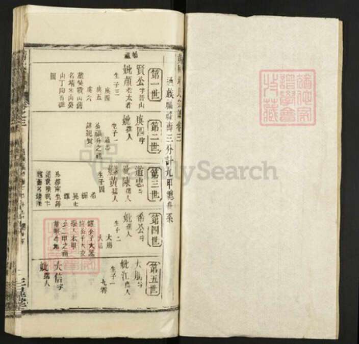 湖北省武汉市新洲区靖氏族谱-靖氏宗谱.pdf电子版预览图1