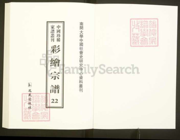 浙江省绍兴嵊州市王氏族谱-中国珍稀家谱丛刊彩绘宗谱.第22~25册.剡南王氏宗谱.pdf电子版预览图1