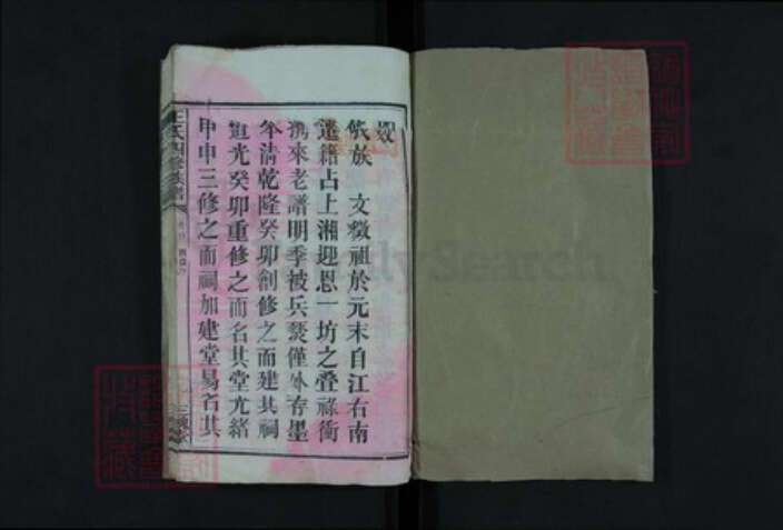 湖南省湘潭市湘乡市湘乡王氏族谱-王氏四修族谱.pdf电子版预览图1