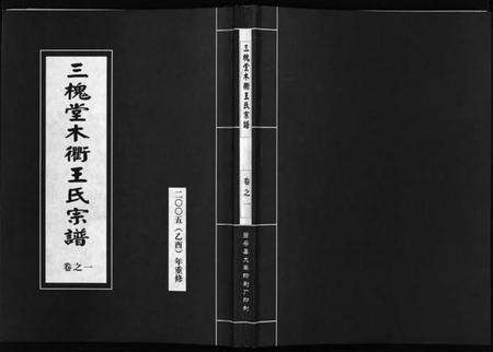 浙江王氏族谱-三槐堂木衢王氏宗谱 [4卷].pdf电子版缩略图