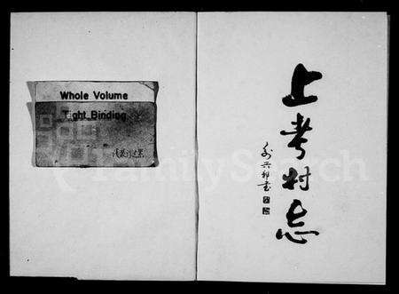 浙江徐氏族谱-上考村志[徐氏].pdf电子版预览图1