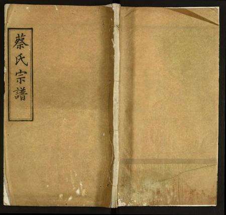 中国蔡氏族谱-蔡氏宗谱.pdf电子版缩略图