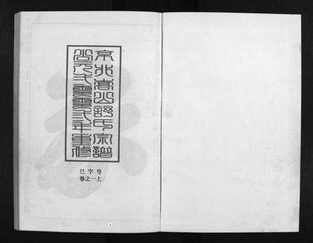 浙江舒氏族谱-京兆嵩山舒氏宗谱 [4卷].pdf电子版预览图1