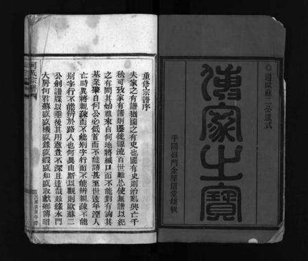 浙江何氏族谱-何氏宗谱 [不分卷].pdf电子版预览图1