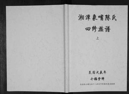 湖南陈氏族谱-湘潭象嘴陈氏四修族谱[6卷首末各1卷].pdf电子版缩略图