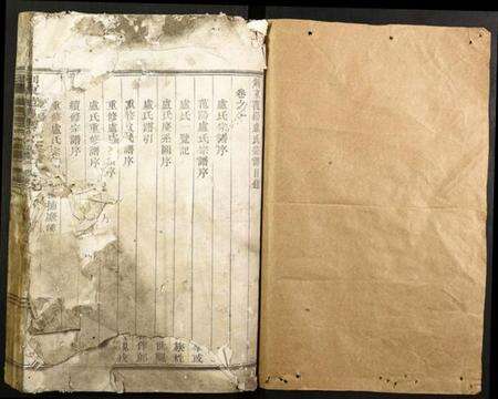 浙江卢氏族谱-剡东范阳卢氏宗谱.pdf电子版预览图1