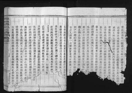 浙江厉氏族谱-吴宁厉氏宗谱 [残卷].pdf电子版预览图1
