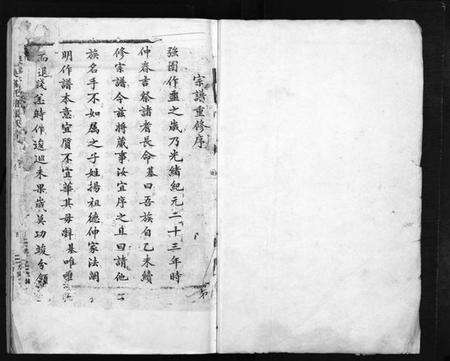浙江张氏族谱-吴宁托塘张氏宗谱 [残卷].pdf电子版预览图1