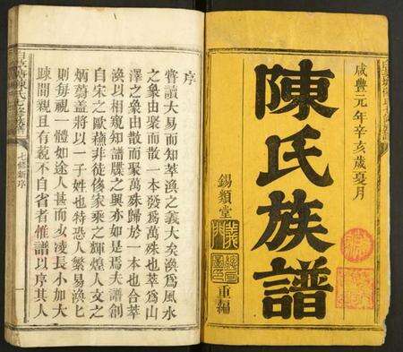 江西陈氏族谱-白茅塘陈氏七修族谱.pdf电子版预览图1