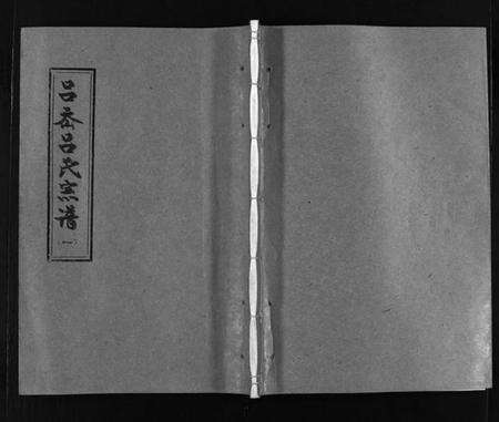 浙江吕氏族谱-吕岙吕氏宗谱 [6卷,首1卷].pdf电子版缩略图