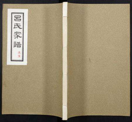 浙江吕氏族谱-吕氏家谱[残卷].pdf电子版缩略图